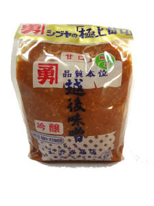 渋谷商店　越後味噌【吟醸】赤・粒　１kg