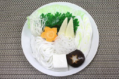 しゃぶしゃぶ（野菜・１人前）