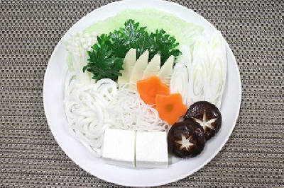 しゃぶしゃぶ（野菜・２人前）